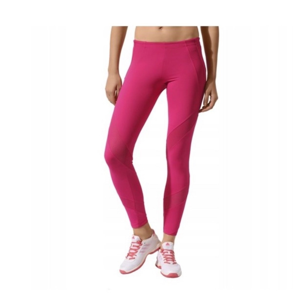 Adidas Stella McCartney Leggings Hot Pink S Gym Yoga Running Workout Athletic